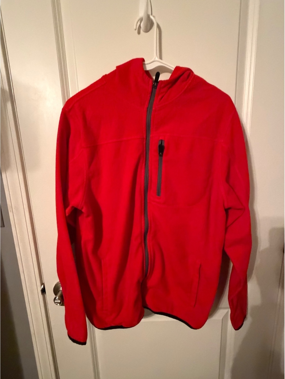 Great Northwest Red Fleece Zip-Up Jacket Size Small